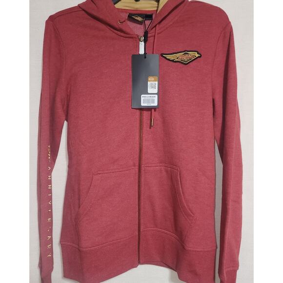 Harley Davidson Tops - Harley Davidson hoodie 120 year anniversary women's medium